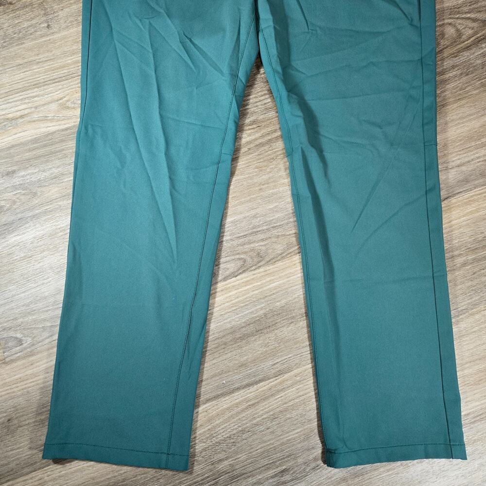 Bonobos Golf Pants Mens 36x32 Green Athletic Fit Performance Stretch Straight - Picture 3 of 13